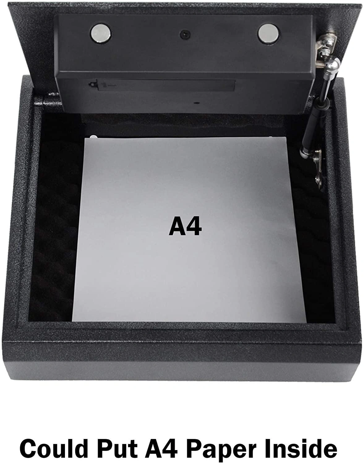 Heavy-Duty Security Safe - Gas Spring, Wall Mounted, 0.4 Cu Ft Protection